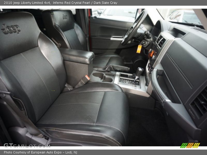 Inferno Red Crystal Pearl / Dark Slate Gray 2010 Jeep Liberty Limited 4x4