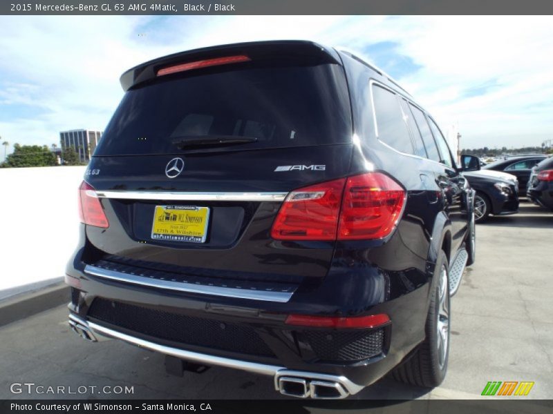 Black / Black 2015 Mercedes-Benz GL 63 AMG 4Matic