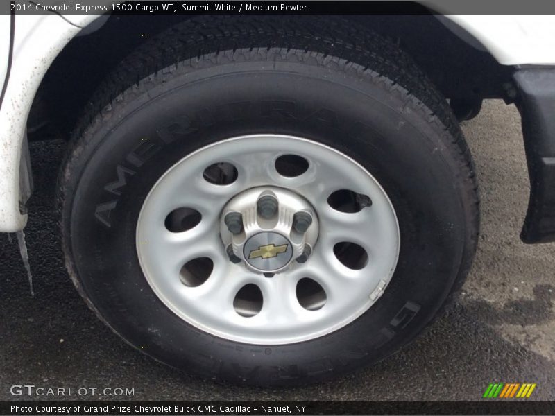 Summit White / Medium Pewter 2014 Chevrolet Express 1500 Cargo WT