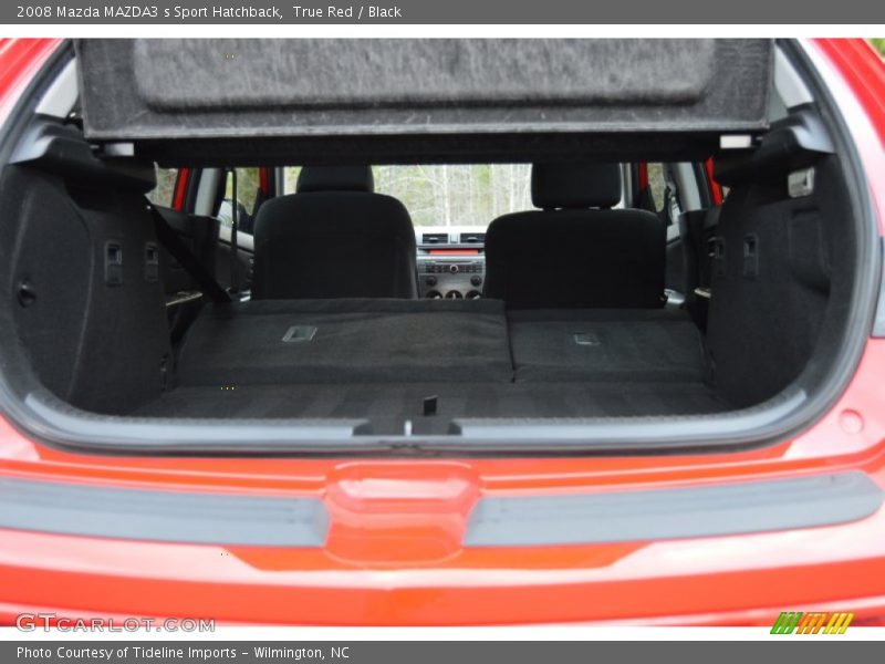 True Red / Black 2008 Mazda MAZDA3 s Sport Hatchback