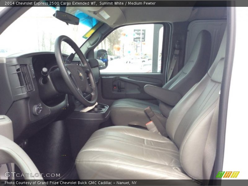 Summit White / Medium Pewter 2014 Chevrolet Express 2500 Cargo Extended WT