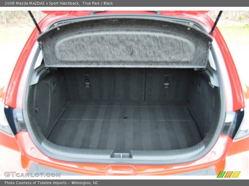 True Red / Black 2008 Mazda MAZDA3 s Sport Hatchback