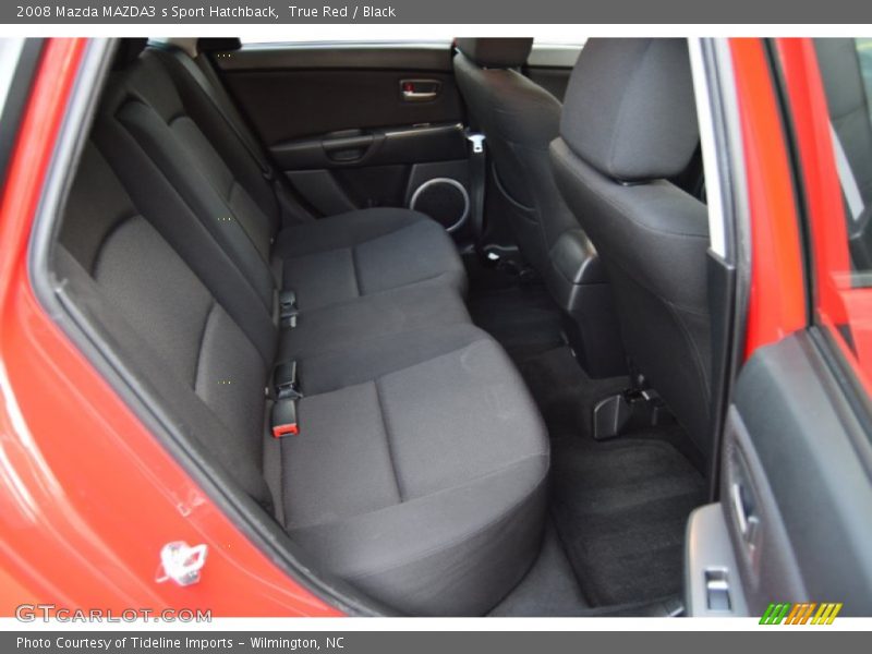 True Red / Black 2008 Mazda MAZDA3 s Sport Hatchback