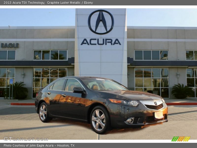 Graphite Luster Metallic / Ebony 2013 Acura TSX Technology