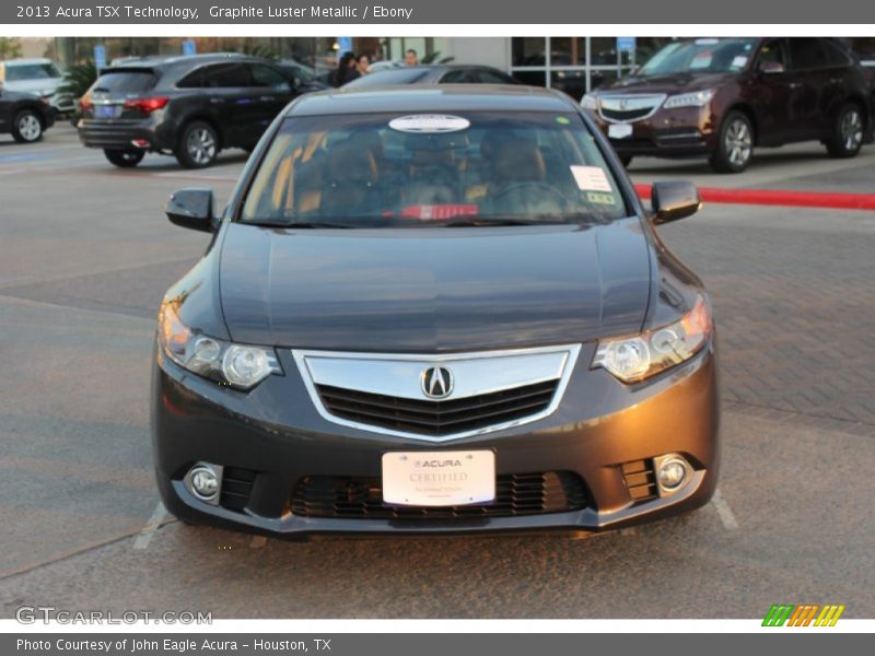 Graphite Luster Metallic / Ebony 2013 Acura TSX Technology