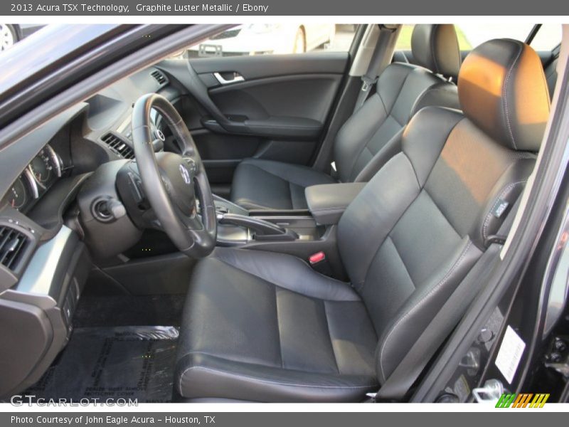 Graphite Luster Metallic / Ebony 2013 Acura TSX Technology