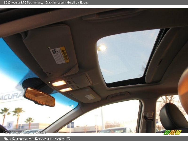 Graphite Luster Metallic / Ebony 2013 Acura TSX Technology