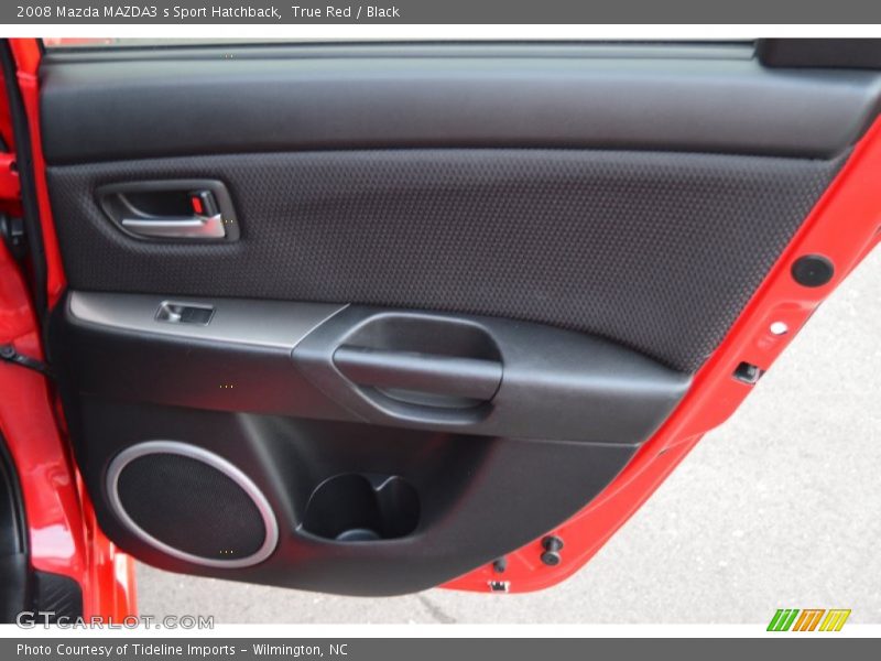 True Red / Black 2008 Mazda MAZDA3 s Sport Hatchback