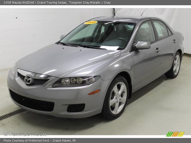 Tungsten Gray Metallic / Gray 2008 Mazda MAZDA6 i Grand Touring Sedan