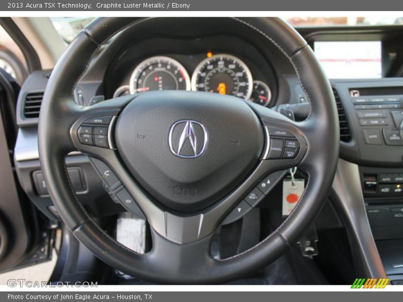 Graphite Luster Metallic / Ebony 2013 Acura TSX Technology