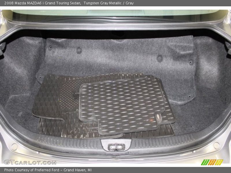 Tungsten Gray Metallic / Gray 2008 Mazda MAZDA6 i Grand Touring Sedan
