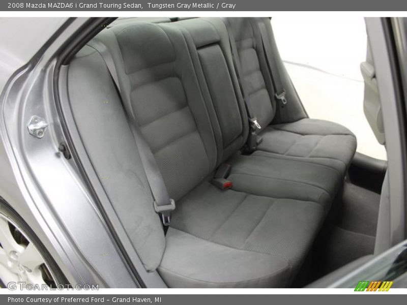 Tungsten Gray Metallic / Gray 2008 Mazda MAZDA6 i Grand Touring Sedan