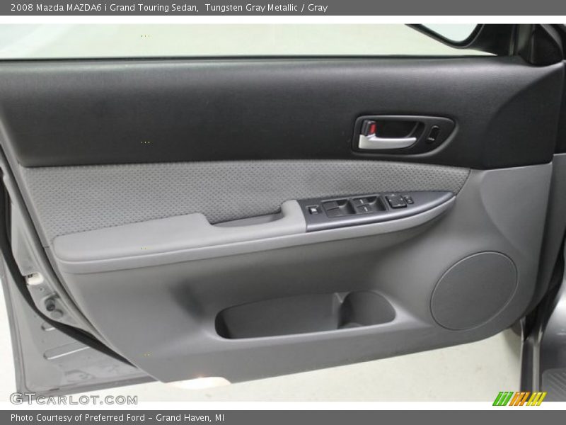 Tungsten Gray Metallic / Gray 2008 Mazda MAZDA6 i Grand Touring Sedan