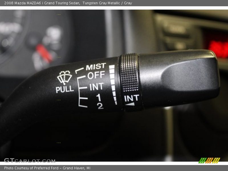 Tungsten Gray Metallic / Gray 2008 Mazda MAZDA6 i Grand Touring Sedan
