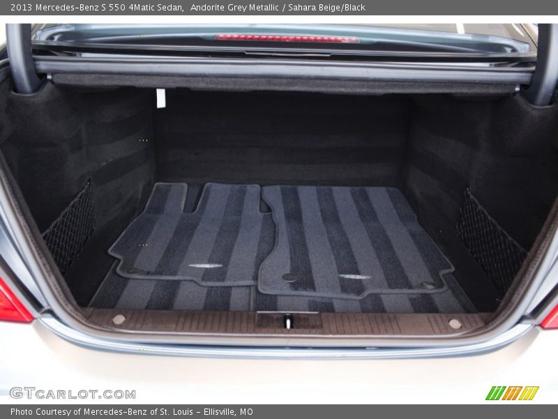 Andorite Grey Metallic / Sahara Beige/Black 2013 Mercedes-Benz S 550 4Matic Sedan