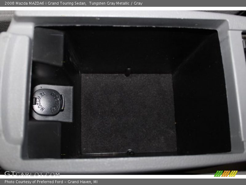 Tungsten Gray Metallic / Gray 2008 Mazda MAZDA6 i Grand Touring Sedan