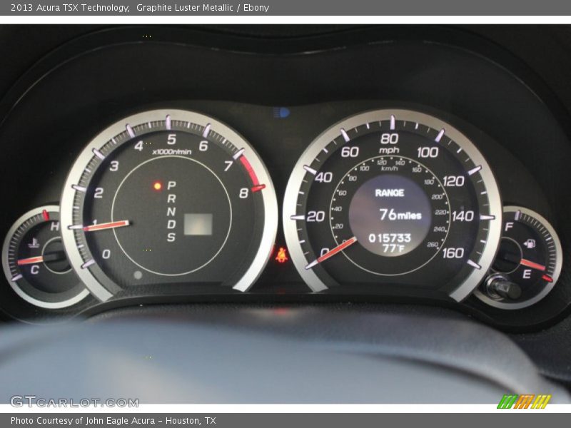 Graphite Luster Metallic / Ebony 2013 Acura TSX Technology