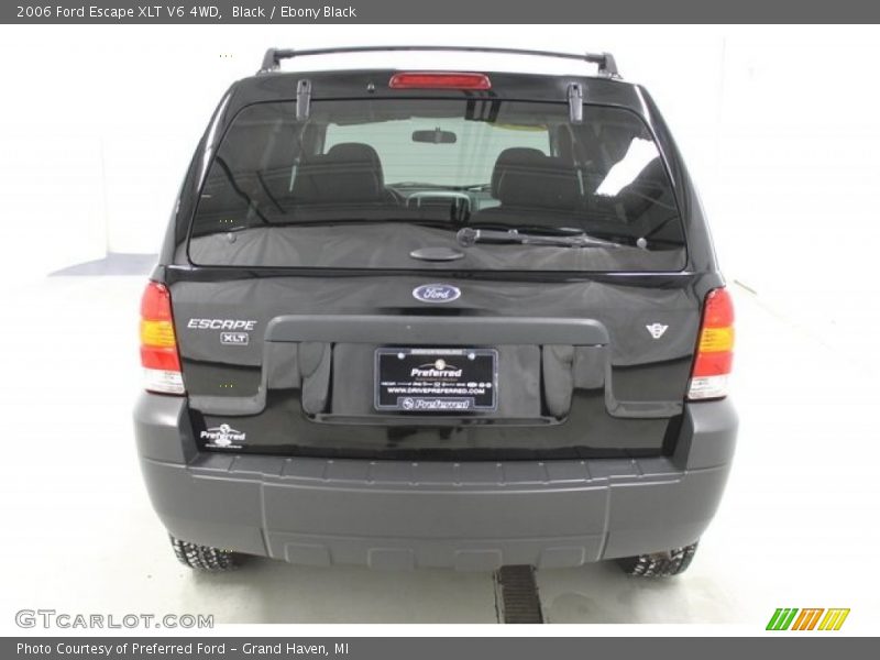 Black / Ebony Black 2006 Ford Escape XLT V6 4WD