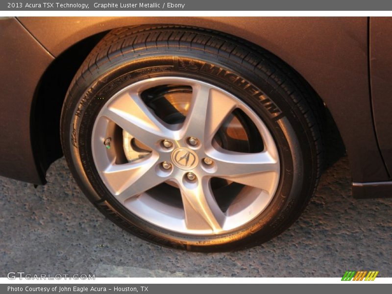 Graphite Luster Metallic / Ebony 2013 Acura TSX Technology