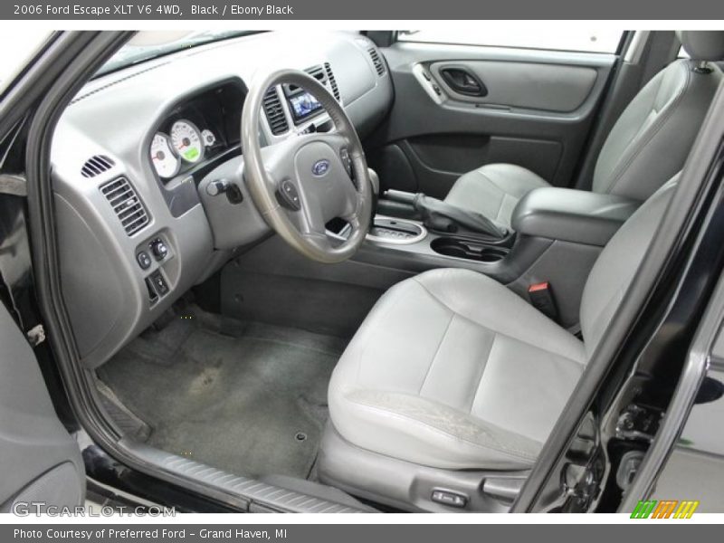 Ebony Black Interior - 2006 Escape XLT V6 4WD 