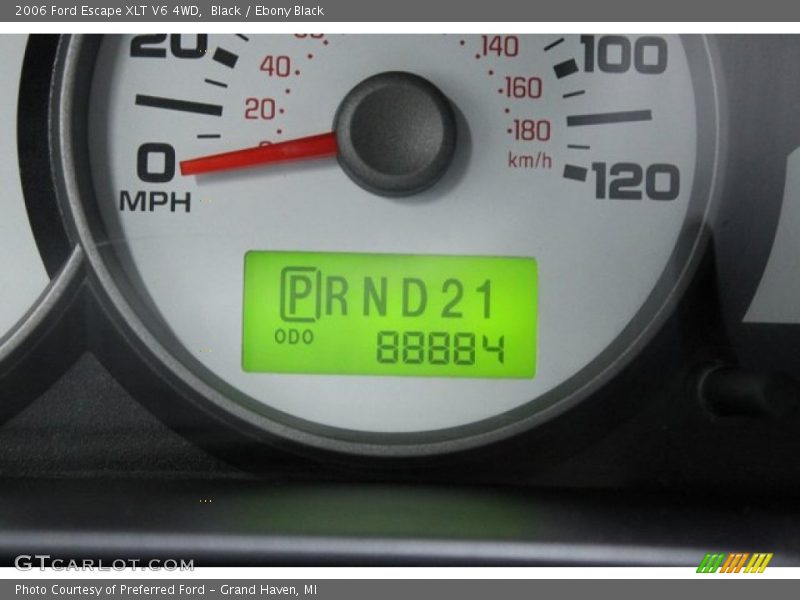 Black / Ebony Black 2006 Ford Escape XLT V6 4WD