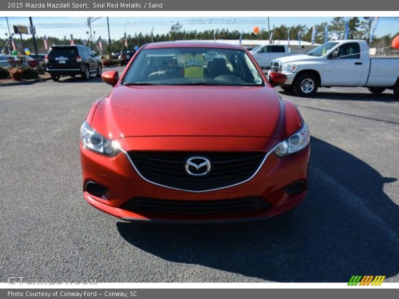 Soul Red Metallic / Sand 2015 Mazda Mazda6 Sport