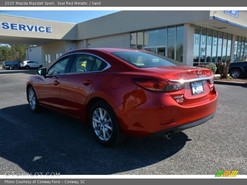 Soul Red Metallic / Sand 2015 Mazda Mazda6 Sport
