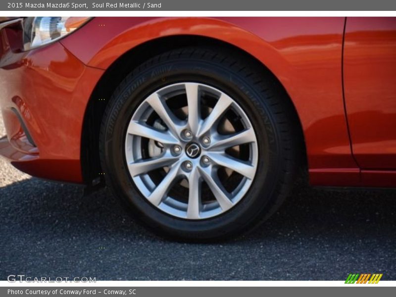 Soul Red Metallic / Sand 2015 Mazda Mazda6 Sport