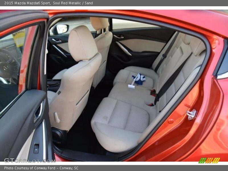 Soul Red Metallic / Sand 2015 Mazda Mazda6 Sport