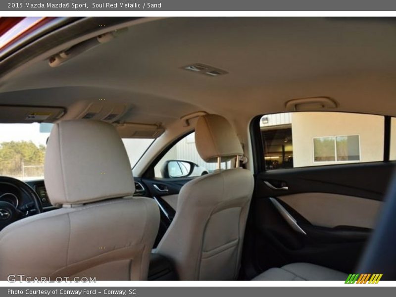 Soul Red Metallic / Sand 2015 Mazda Mazda6 Sport