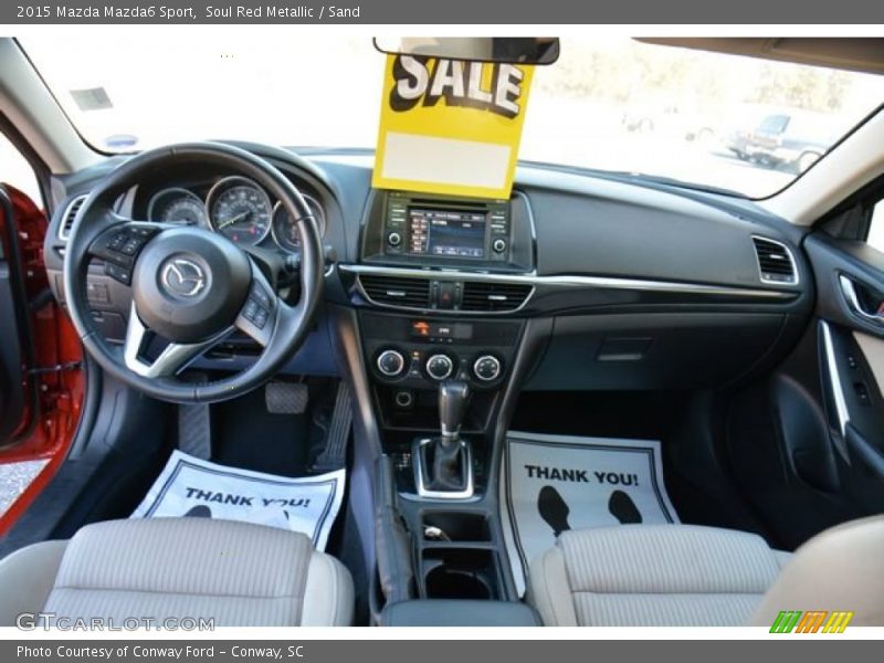 Soul Red Metallic / Sand 2015 Mazda Mazda6 Sport