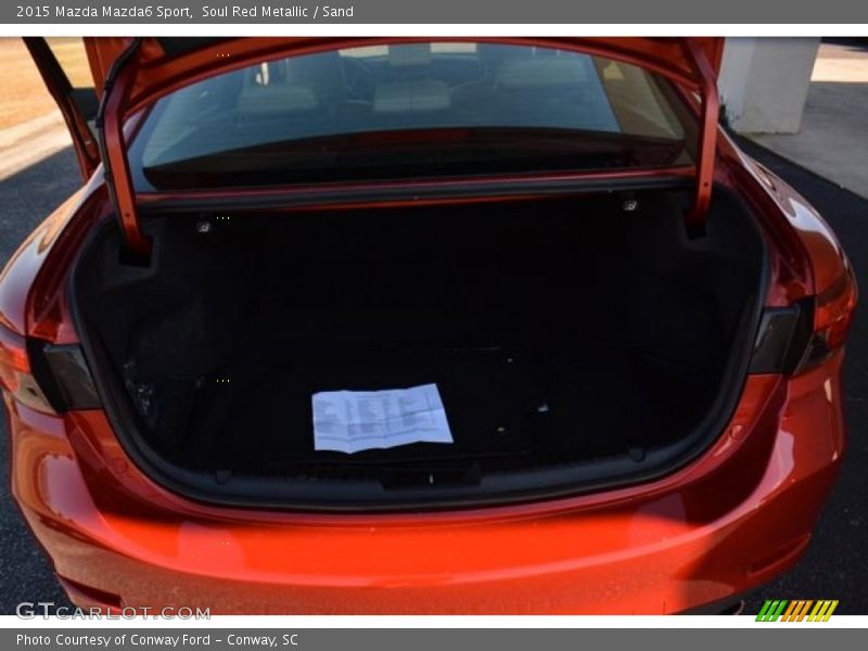 Soul Red Metallic / Sand 2015 Mazda Mazda6 Sport
