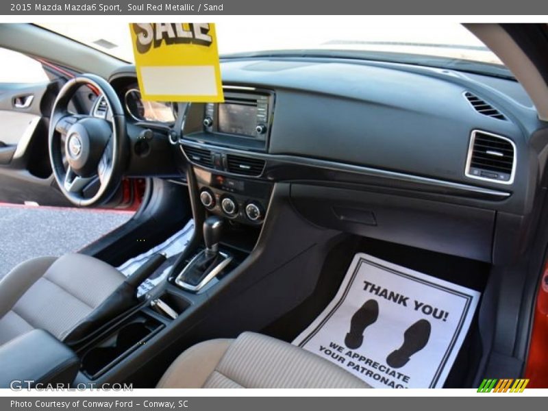Soul Red Metallic / Sand 2015 Mazda Mazda6 Sport