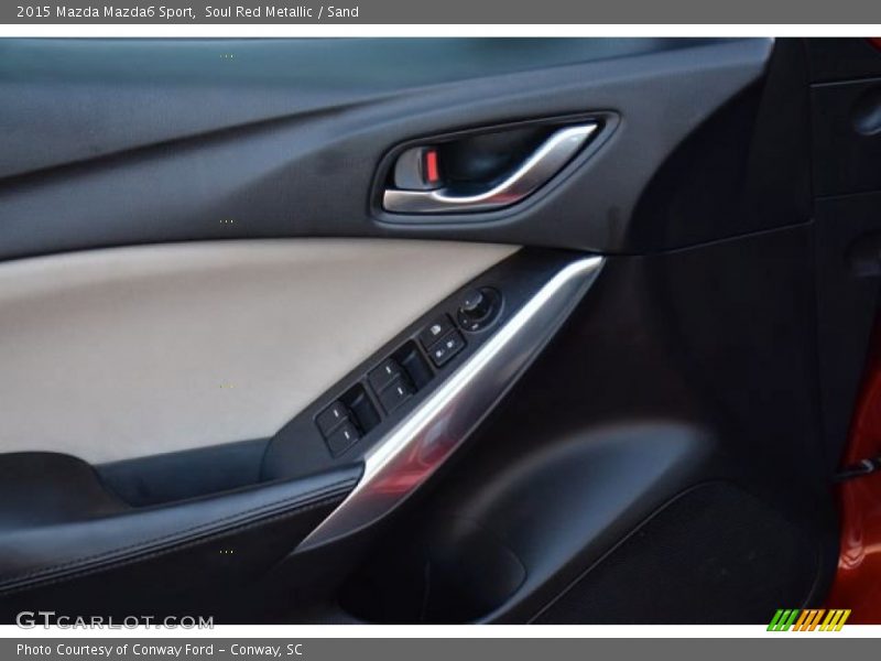 Soul Red Metallic / Sand 2015 Mazda Mazda6 Sport