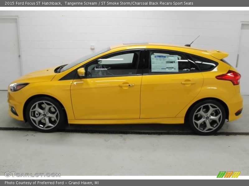  2015 Focus ST Hatchback Tangerine Scream