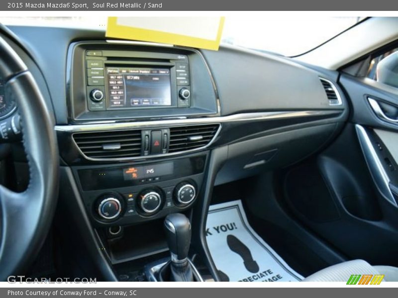 Soul Red Metallic / Sand 2015 Mazda Mazda6 Sport