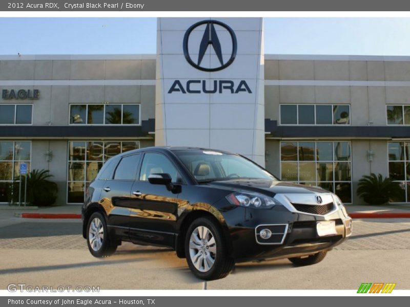 Crystal Black Pearl / Ebony 2012 Acura RDX