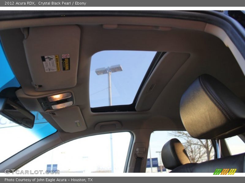 Crystal Black Pearl / Ebony 2012 Acura RDX