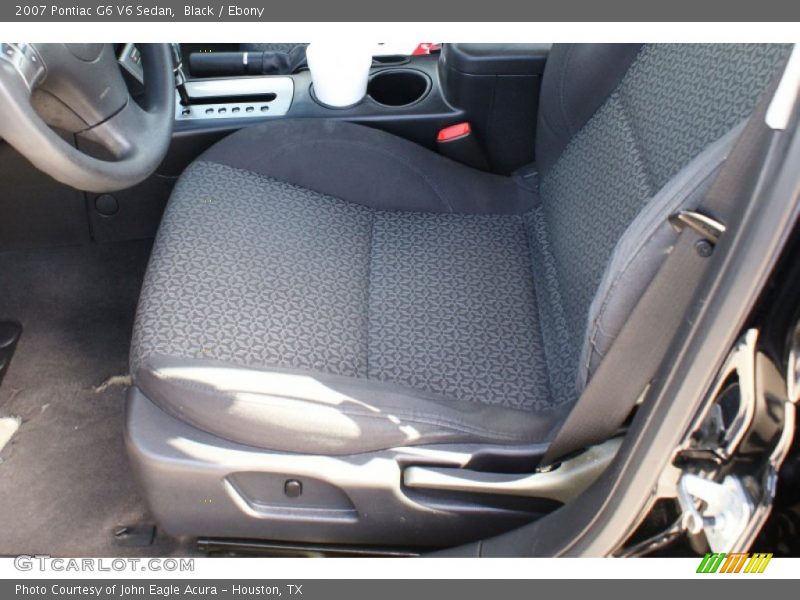 Black / Ebony 2007 Pontiac G6 V6 Sedan