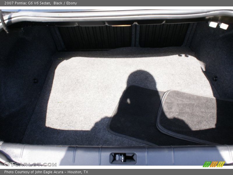 Black / Ebony 2007 Pontiac G6 V6 Sedan
