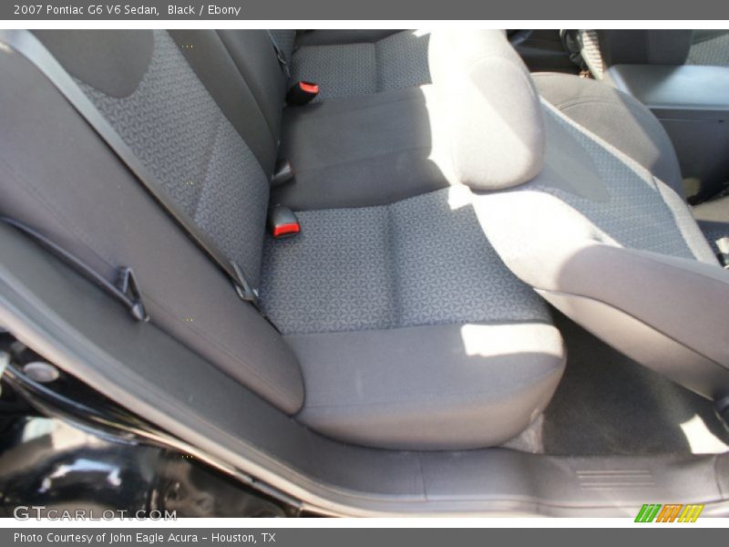 Black / Ebony 2007 Pontiac G6 V6 Sedan
