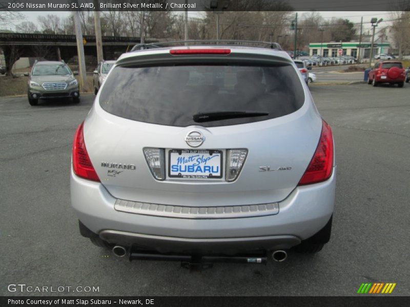 Brilliant Silver Metallic / Charcoal 2006 Nissan Murano SL AWD