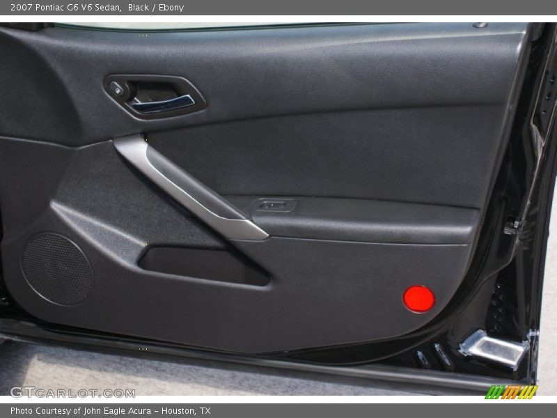 Black / Ebony 2007 Pontiac G6 V6 Sedan