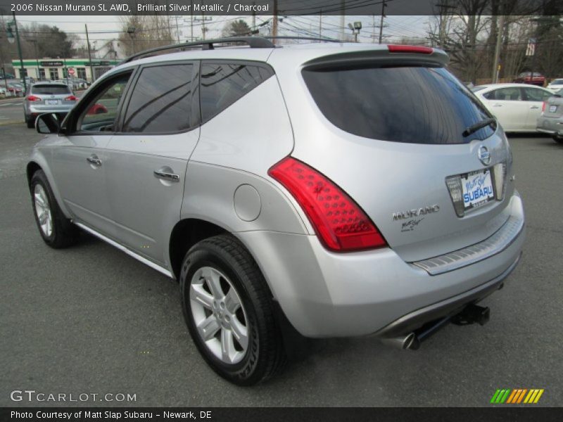Brilliant Silver Metallic / Charcoal 2006 Nissan Murano SL AWD