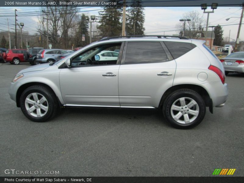 Brilliant Silver Metallic / Charcoal 2006 Nissan Murano SL AWD