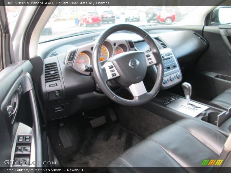 Brilliant Silver Metallic / Charcoal 2006 Nissan Murano SL AWD