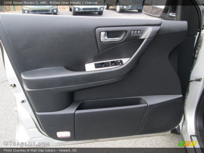 Brilliant Silver Metallic / Charcoal 2006 Nissan Murano SL AWD