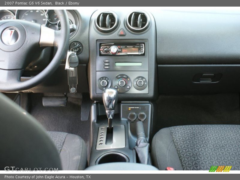 Black / Ebony 2007 Pontiac G6 V6 Sedan