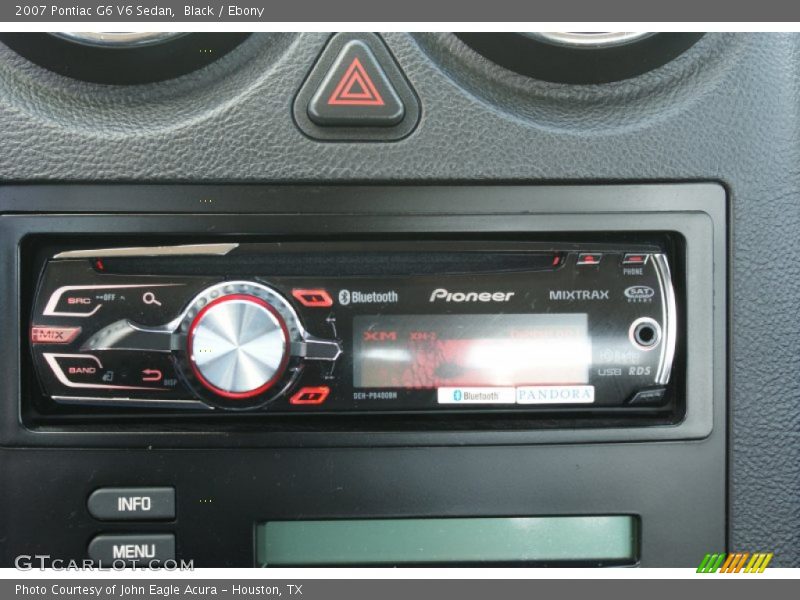 Black / Ebony 2007 Pontiac G6 V6 Sedan
