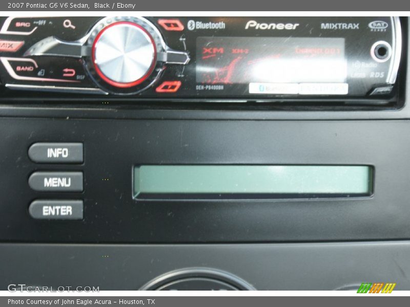 Black / Ebony 2007 Pontiac G6 V6 Sedan